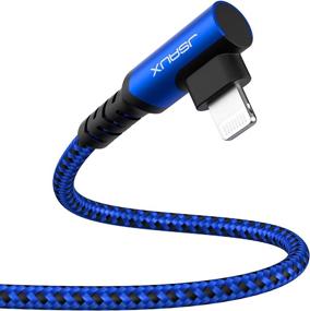 img 4 attached to ⚡ JSAUX Certified Lightning Cable - iPad Compatible - Blue Color, Fast Charging