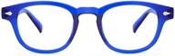 stylish jisoo round reading glasses for women - designer readers for women/men logo