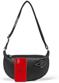 img 1 attached to Orabird Leather Crossbody Shoulder Handbags Women's Handbags & Wallets and Hobo Bags