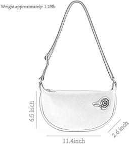 img 2 attached to Orabird Leather Crossbody Shoulder Handbags Women's Handbags & Wallets and Hobo Bags