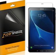 протектор supershieldz для samsung galaxy tab a 10,1 (sm-t580/sm-t587) 2016, 3 штуки - защитная пленка высокого разрешения clear shield (pet) логотип