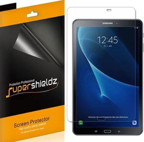 img 3 attached to Протектор Supershieldz для Samsung Galaxy Tab A 10,1 (SM-T580/SM-T587) 2016, 3 штуки - защитная пленка высокого разрешения Clear Shield (PET)