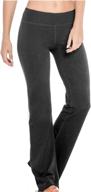 houmous 29313335 bootcut pants inner inseam black sports & fitness and team sports logo