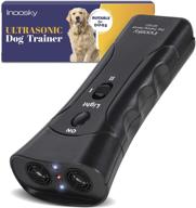 🐶 inoosky handheld ultrasonic dog trainer for effective barking control - stop barking devices logo