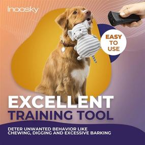 img 3 attached to 🐶 Inoosky Handheld Ultrasonic Dog Trainer for Effective Barking Control - Stop Barking Devices