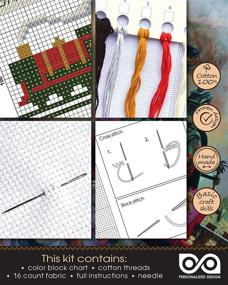 img 2 attached to Cross Stitch Bookmark Hogwarts Express