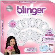 💎 dazzling clear gem refill for blinger logo