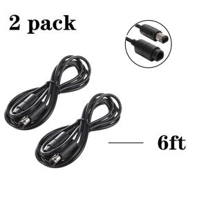 img 3 attached to SmallSpark Wii GameCube GCN Controller Extension Cable - 2 Pack, 6 ft