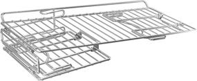 img 3 attached to 🔥 Yukon Glory Griddle Warming Rack: Портативное и складывающееся приспособление для сковород Blackstone размером 22 дюйма