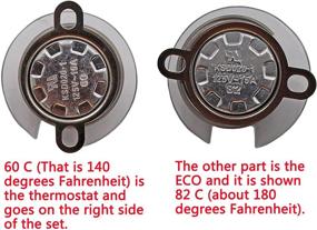 img 1 attached to 🌡️ ECO Thermostat Assembly Replacement for Atwood 91447: Water Heater Repair Part for RV & Motor Home Emergency Cutoff Kit