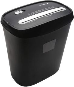 img 3 attached to Honeywell 8-Sheet Cross-Cut Paper Shredder, Model 9308F, in Black