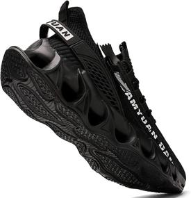 img 2 attached to Damyuan Running Athletic Sneakers Lightweight Men's Shoes for Athletic