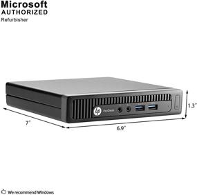 img 2 attached to 💻 HP ProDesk 600 G1 Mini Бизнес-настольный компьютер PC - Intel Core Quad i5 4590T, 8 ГБ DDR3, 256 ГБ SSD, WiFi, BT, VGA, DP, Windows 10 64-разрядная - Поддержка мультиязычия (обновленный)