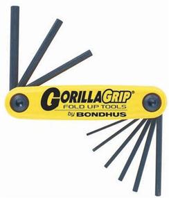 img 2 attached to 🔧 Набор складных шестигранных ключей Bondhus 12591 GorillaGrip - 9 размеров от .050 до 3/16 дюйма