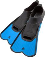 🏊 cressi short full foot pocket fins - lightweight italian-made fins for pool and sea swimming or training logo