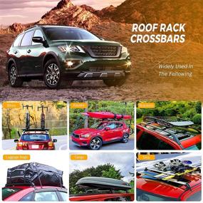 img 2 attached to ALAVENTE Roof Rack Cross Bars for Nissan Pathfinder 2005-2012 | OE Style Cargo Luggage Racks - Side Rail Required