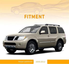 img 3 attached to ALAVENTE Roof Rack Cross Bars for Nissan Pathfinder 2005-2012 | OE Style Cargo Luggage Racks - Side Rail Required