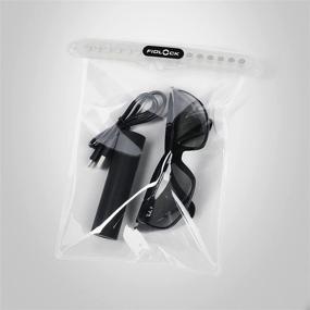 img 3 attached to 📱 FIDLOCK Cell Phone Waterproof Bag with Innovative Magnetic Closure, Enhanced Clarity - Maxi Clear