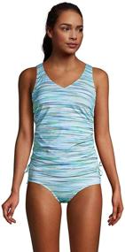img 4 attached to Lands End Resistant Adjustable Underwire Women's Clothing in Swimsuits & Cover Ups