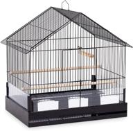 🐦 prevue pet products lincoln bird cage (110b): black, spacious 22 x 15 x 23 inches for optimal comfort logo