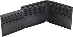 img 4 attached to 💼 Stealth Mode Leather Wallet for Men - Men's Accessories and Wallets, Card Cases & Money Organizers