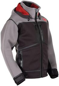 img 2 attached to 🎣 STORMR Men's Strykr Neoprene Waterproof Windproof Fleece Lined Insulated Fishing Jacket