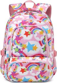 img 4 attached to 🎒 BLUEFAIRY Camouflage Lightweight Backpacks: Perfect for Elementary and Kindergarten Kids