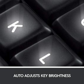 img 2 attached to Logitech K800 Wireless Illuminated Keyboard: Backlit, 💡 Fast Charging, Dropout-Free 2.4GHz Connection - An In-depth Review