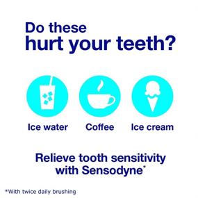 img 3 attached to 🦷 Sensodyne True White Fluoride Toothpaste for Sensitive Teeth, Mint - 3.0 oz (Pack of 3): Achieve a Whiter Smile with Effective Sensitivity Relief