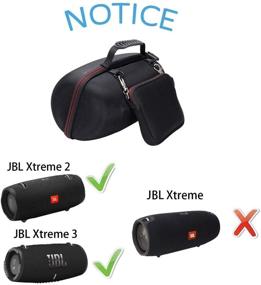 img 2 attached to 🔊 Жесткий чехол LTGEM для динамика JBL Xtreme 2 / JBL Xtreme 3 - Путешественная водонепроницаемая сумка для хранения Bluetooth