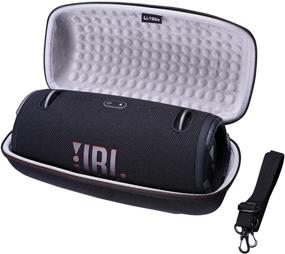 img 4 attached to 🔊 Жесткий чехол LTGEM для динамика JBL Xtreme 2 / JBL Xtreme 3 - Путешественная водонепроницаемая сумка для хранения Bluetooth