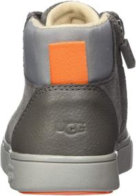 img 2 attached to 👟 Stylish Boys' UGG Jayes Sneaker in Charcoal - Perfect Size for Fashionable Feet