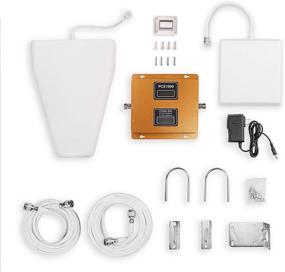 img 3 attached to 📶 Enhance Signal Strength with Boostel 850/1900MHz Cell Phone Signal Booster Kit for All Carriers 3G/4G LTE - Covers up to 2,000 Sq Ft (Dual Band 850/1900)