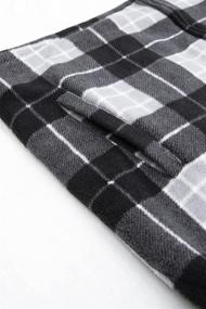 img 1 attached to 👕 ZENTHACE Men's Sherpa-Lined Flannel Plaid Shirt Jacket with Detachable Hood