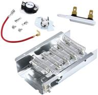 ami parts 279838 & 279816 dryer heating element with thermostat 3392519 fuse combo pack - compatible with whirlpool kenmore electric dryers логотип