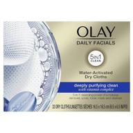 🧖 olay facial cloths: 33 count pack with varying packaging - effective skincare solution logo