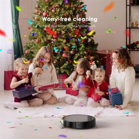 img 3 attached to 🤖 Thamtu G10 Robot Vacuum: 2700Pa Strong Suction & Alexa Compatible for Pet Hair, Hard Floors, and Medium-Pile Carpets