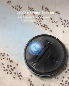 img 2 attached to 🤖 Thamtu G10 Robot Vacuum: 2700Pa Strong Suction & Alexa Compatible for Pet Hair, Hard Floors, and Medium-Pile Carpets