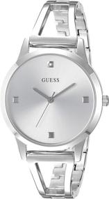 img 3 attached to GUESS Womens Quartz Stainless Steel