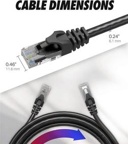 img 2 attached to 100Ft Cat6 Ethernet Network Internet Cable