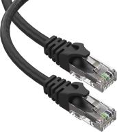 100ft cat6 ethernet network internet cable logo