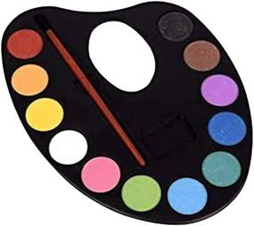 img 1 attached to Colors Watercolor Paint Palette Set