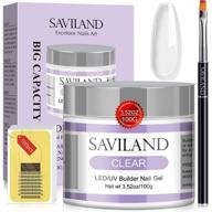 saviland clear builder nail gel logo