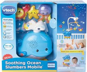 img 1 attached to Почувствуйте спокойствие с VTech успокаивающий океанский сном мобильный