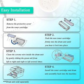 img 1 attached to HIINK High Yield Toner Cartridge 🖨️ (2-Pack) - Compatible Replacement for Brother TN-660/630