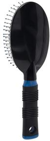 img 3 attached to 💆 Conair Pro Hair Brush - Wire Bristles, Cushioned Base, Various Colors