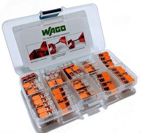 img 4 attached to WAGO 221 Series Splicing Connectors with Compact Case: 25pc Wire Connectors Bundle - Includes 10x 221-412, 10x 221-413, 5x 221-415