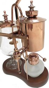 img 2 attached to ☕ Nispira Belgian Luxury Royal Family Balance Syphon Siphon Coffee Maker - Copper Color, 1 set