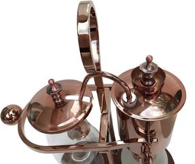 img 3 attached to ☕ Nispira Belgian Luxury Royal Family Balance Syphon Siphon Coffee Maker - Copper Color, 1 set