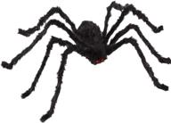 🕷️ gigantic 4.9 ft halloween spider: soft, hairy, and scary decoration for indoor/outdoor use logo